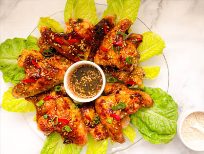 honey soy chicken wings