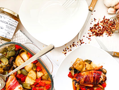 honey roast chicken